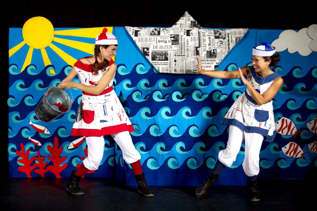 Contes de la Mediterrània de les germanes Baldufa al Poble Espanyol de Barcelona