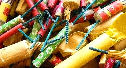 El petards són protagonistes a la nit de Sant Joan