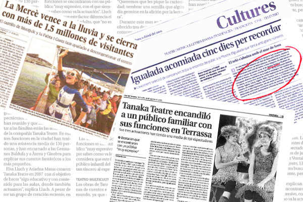 Crítiques i ressenyes de premsa.