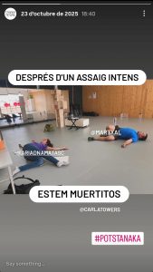 assaig de l'espectacle POTS de Tanaka Teatre per a públic familiar